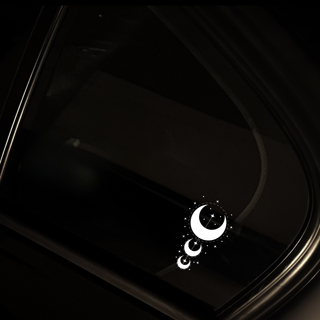 Aligned Moon Decal