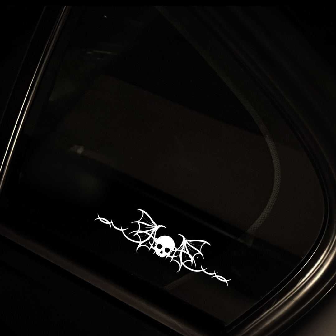 Skull Stamp Decal