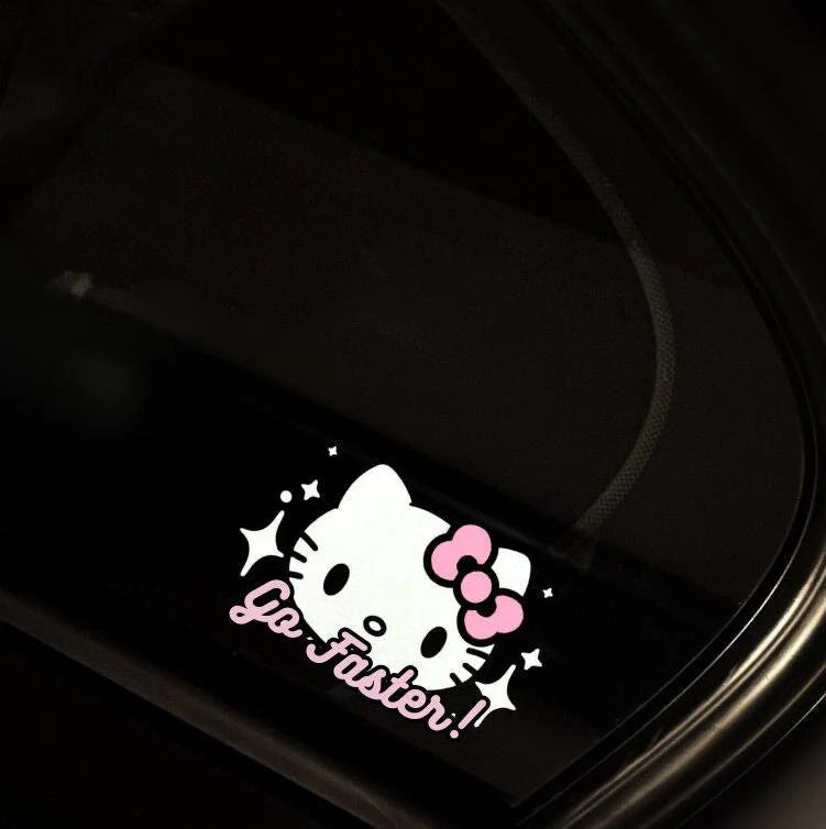 Kitty Racing Decal