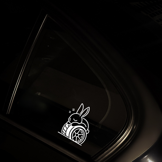 Bunny Naps Decal